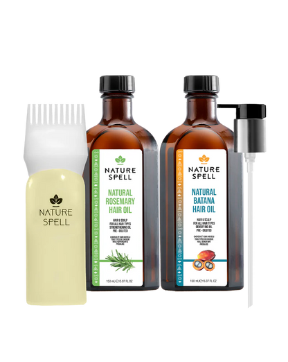 Bloomico - Batana & Rosemary Hair Oil with Applicator Set